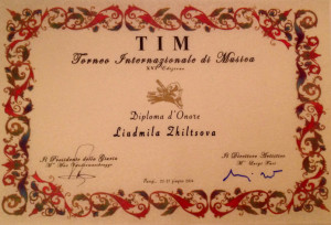  "Diploma of Honour" for TIM Competition